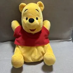 [美品・レア・レトロ]ディズニー　プーさん　BIG サイズ ぬいぐるみ　パペット 希少】くまのプーさんBIGパペット ぬいぐるみ ディズニー - メルカリ