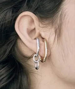 アメリビンテージ CONTRAST CHAIN PIERCE 両耳用のサムネイル