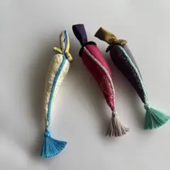 韓国　ポジャギ　コチュ　唐辛子　Ｄ