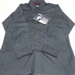 【未着用タグ付き】ジーベック プリーツ ハイブリットコットン 長袖シャツ