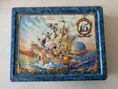 ディズニーシー 15周年記念 お菓子缶