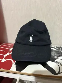 ビームス　ラルフローレン　コラボ　キャップ　ブラック