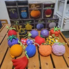 悪魔の実　ルームライトまとめ売り 新品未開封】ONE PIECE 悪魔の実ルームライト 6点セット 匿名
