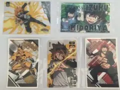 僕のヒーローアカデミア　ヒロアカ　デコステッカー　クリアカード　ウエハース