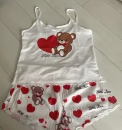 Little Bear キャミソール　クマとハート　パンツ　セット