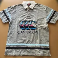 Canterbury ラガーシャツ ネイビー ホワイト Sサイズ - メルカリ