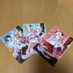 ホロライブ CRUNKYコラボ クリアファイル 3枚セット