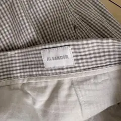 JIL SANDER ギンガムチェック柄 スラックスのサムネイル
