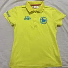 VIVA HEART イエローポロシャツ