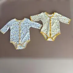 ベビー肌着 ロンパース 2枚セット