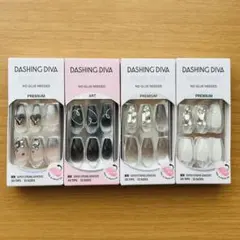 DASHING DIVA Magic Press ネイルチップ 4点セットのサムネイル