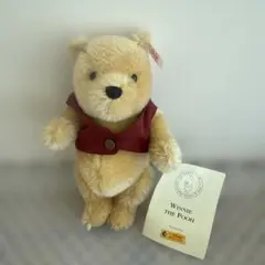 WDW 限定 ディズニー　Pooh クラシックプー　ぷー　シュタイフ社（ドイツ） WDW 限定 ディズニー Pooh クラシックプー ぷー シュタイフ社（ドイツ