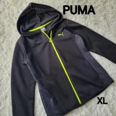 PUMA プーマ フーデッドジャケット パーカー 黒