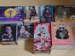 初音ミクやいろいろなフィギュア ルームライトなどまとめ売り