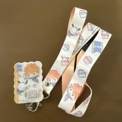 ハイキュー!! サンリオ スマホストラップ 日向翔陽 ポチャッコ