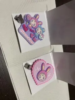 ナルミヤキャラクターズ ラバークリップ メゾピアノ　mezzo piano