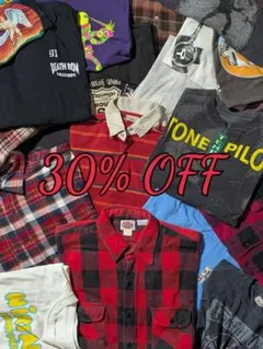 2着以上で30%OFF