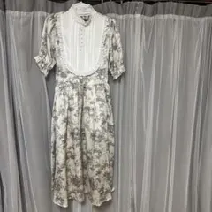 しまむら 青木美沙子 m♡petitトワルドジュイ柄 ロングワンピースのサムネイル