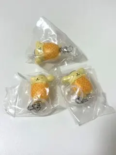 ポムポムプリン お手玉めじるしアクセサリー3個