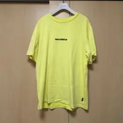 new balance イエロー Tシャツ　ニューバランス