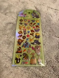 ズートピア　ぷっくりシール　立体シール　３Dシール