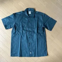 Dickies ワークシャツ Lサイズ ダークグリーン