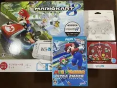 生産終了　Wii U マリオカート8セット　マリオテニス