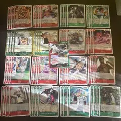 【美品】クリーク　赤緑デッキパーツ　 東の海　R アルビダ　クロ　アーロン