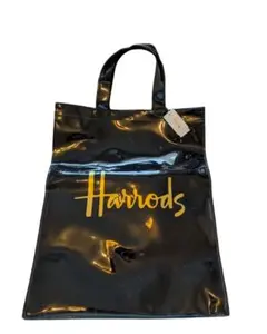Harrods ブラックトートバッグ