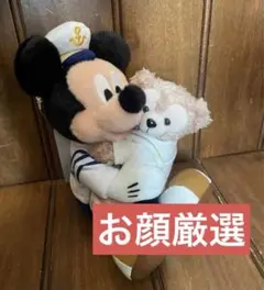 ハートフェルトレターズオブフレンドシップ ダッフィー ミッキー ぬいぐるみバッジ