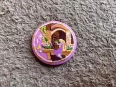 ラプンツェル刺繍ピンバッジ