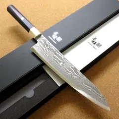 未使用品】甲鉄 牛刀240mm クロマックス鋼 紫檀八角柄 - メルカリ