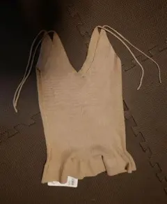 新品　アンドジェイ　 肩紐 ニットキャミソール