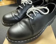 ドクターマーチン 3 ホール シューズ ホワイトステッチ
