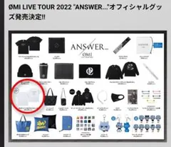 【1/27掲載終了】ØMI LIVE TOUR 2022 Tシャツ XL 白