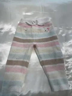 ベビー　モコモコ　カラフルズボン　うさぎちゃん♡