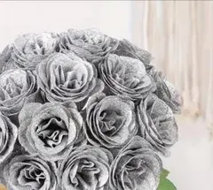 グリッターローズ　シルバー