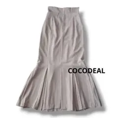 新品タグ付　ココディール　バックレースアップ ハイウエストマーメイドスカート