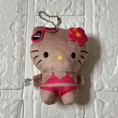 【本日削除します】ハローキティ ガチャガチャ 日焼けギャル キーホルダー