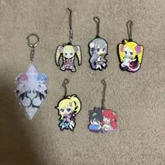 リゼロ　ぎゅぎゅっと　アクリルキーホルダー　セット リゼロ ぎゅぎゅっとアクリルキーホルダー おやすみver. 2個セット