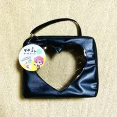 セリア　ヲタコレ　ぬいぐるみバッグ　Lサイズ　黒　ブラック