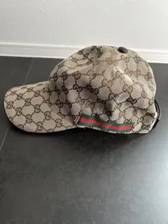 新品未使用タグつき　GUCCI グッチ　ニット　キャップ　帽子 中古・古着通販】GUCCI (グッチ) ニット帽 レッド×ネイビー