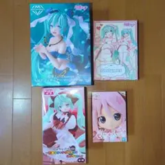 初音ミク　プライズフィギュア　4体セット