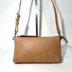 極美品✨genten タスカ 2WAY ショルダーウォレット ベージュのサムネイル