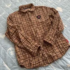 ミキハウス　チェックシャツ