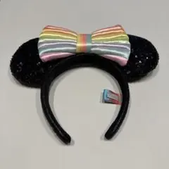 ディズニー40周年 ドリームゴーラウンド ミニー カチューシャ レインボー
