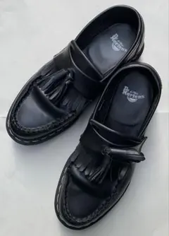 【美品】Dr. Martens ブラックADRIAN タッセルローファー　UK5