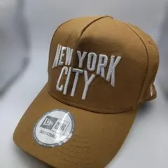 ◆5104 NEWERA　ニューエラ　ブラウンキャップ