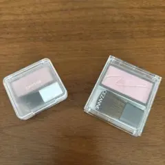 チフレ チーク 111ピンク系とセザンヌ チーク03ミルクモーヴ　セットのサムネイル