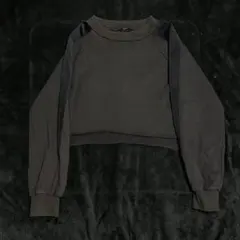 EMODA 紺色 クロップドスウェット